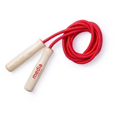 Skipping rope with wooden handles - Image 1